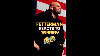 See How John Fetterman Reacted To Hearing The Election Results!