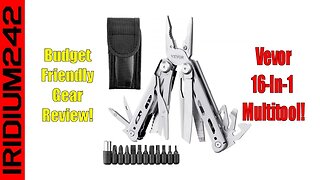 Budget Friendly Gear Alert: Check Out The VEVOR 16 In 1 Multitool!