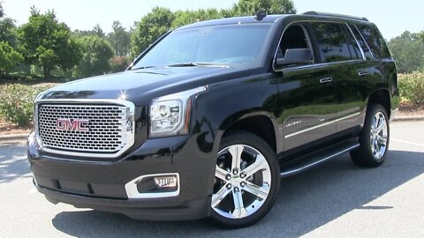 2015 GMC Yukon Denali Start Up, Test Drive, and In Depth Review