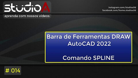 014 AutoCAD 2022 - Comando SPLINE