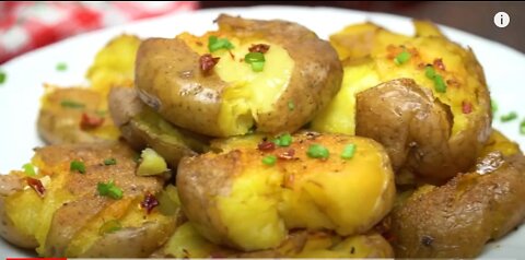 Smashed Crispy Potatoes