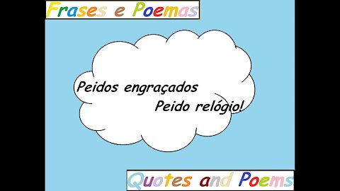 Peidos engraçados: Peido relógio! [Frases e Poemas]