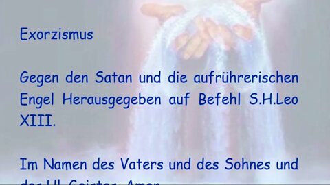 Einen Schutzwall vom Kostbaren Blut unseres Herrn Jesus Christus um Deutschland legen.