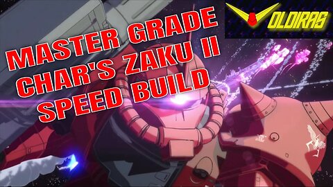Master Grade Char's Zaku II Speed Build