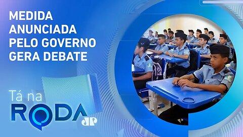 Fim das escolas cívico-militares repercute e debate pega FOGO | TÁ NA RODA