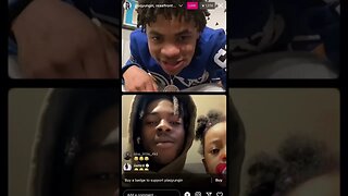 NBA YoungBoy Artist Plaqyungin Goes Live On IG Live With A Opp🥷🏾 He Snatched Chain From (28/03/23)