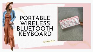 Portable wireless bluetooth keyboard review