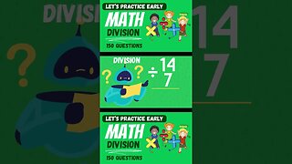 Math Division Challenge for kids