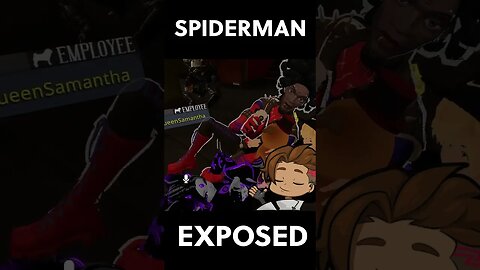 Spider Man Exposed #vtuber #vrchat #vrchatfunny