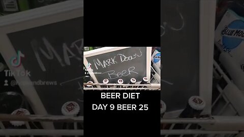 BEER DIET DAY 9 BEER 25. #lent #diet #weightloss #beer #craftbeer #journey #follow #food