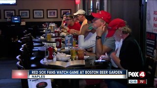 Local Red Sox fans rejoice after team takes Game 1