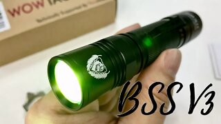 ThruNite BlackScoutSurvival BSS V3 Tactical Flashlight Review