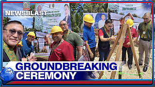 Sen. Bong Go, dumalo sa groundbreaking ceremony ng Super Health Center