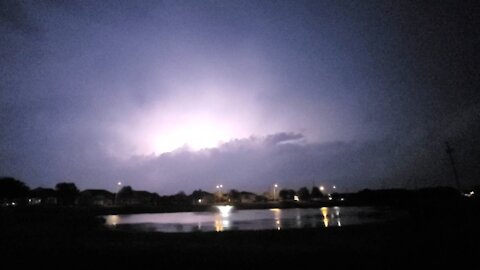 Amazing lightning storm in Austin on June 21th 2021