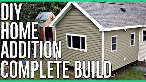 DIY Home Addition 14x14 ||COMPLETE BUILD||