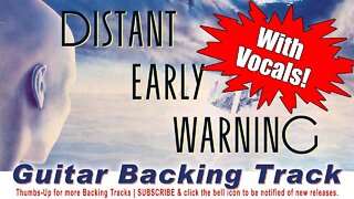 Distant Early Warning Guitar Backing Track with Vocals | Rush | Alex Lifeson