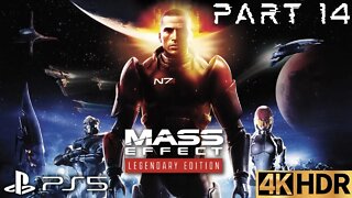Fight For Feros | Mass Effect Legendary Edition Walkthrough Gameplay Part 14 | PS5, PS4 | 4K