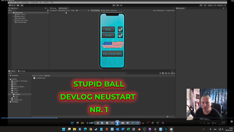 Stupid Ball Neustart DevLog 1 - Android Spiel mit Unity