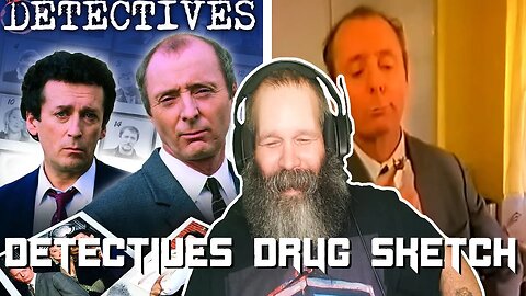 American Reacts to Jasper Carrott in The Detectives - Drugs Sketch