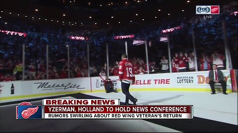 Detroit Red Wings to hold press conference with Steve Yzerman