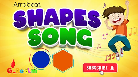 Shapes Song | Learn Shapes | African Song for Kindergarten | Afrobeat Nursery Rhymes