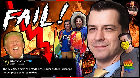 Libertarian Party Nominates Chase Oliver in BIGGEST Party FAILURE Yet!