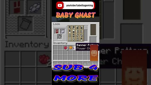 Baby Ghast Banner | Minecraft