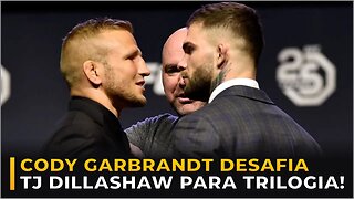 CODY GARBRANDT DESAFIA TJ DILLASHAW PARA TRILOGIA!