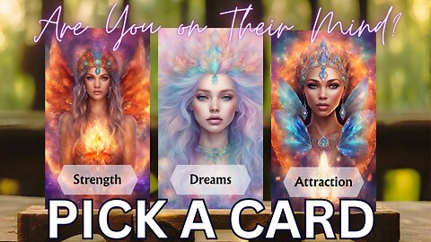 ARE YOU ON THEIR MIND? 🤔 WHAT ARE THEIR THOUGHTS OF YOU? 🔮 PICK A CARD (LOVE TAROT READING)