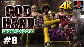 God Hand (PS2) Parte 8 - Tribulação: As Provas das Árvores (PTBR Legendado) [4K Widescreen Patch]