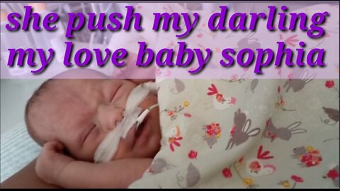 She push my darling my love baby sophia