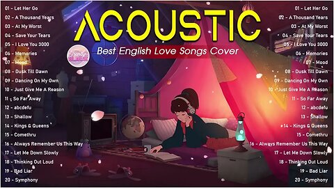 Best Cover Acoustic Love Songs Cover Playlist 2023 ❤️ Soft Acoustic Cover Of Popular Love Songs