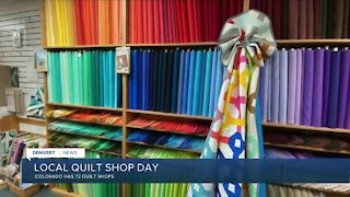 Saturday was local quilt shop in Colorado