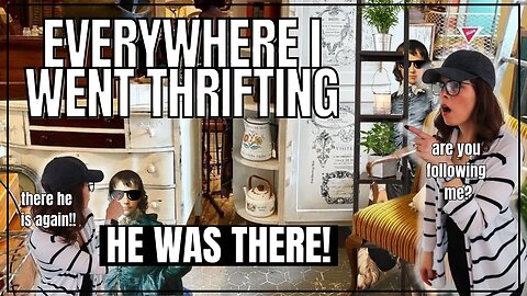 😨 No Matter Where I Went...HE was There! Week of Thrifting, Yard-Sailing + Flea Market Shopping