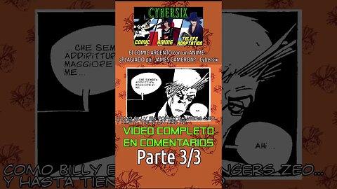 El BIZARRO FINAL de CYBERSIX 🇦🇷 (3/3) #anime #superheroes #animecomic #cybersix #manga #argentina