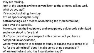 Criminal Investigation Process! Rap Song By Adam Stark