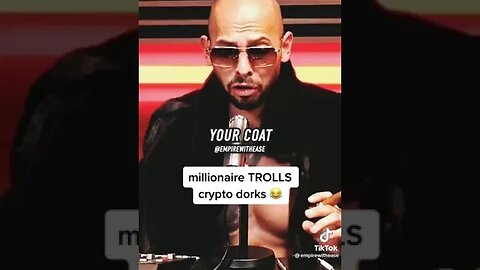 Millionaire trolls crypto dorks 😂🤣😂