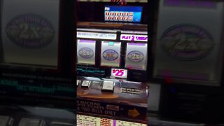 $70,000!!!! Midday Bonus Video - Double Diamond 3x4x5x - HUGE Jackpot Hand Pay! #shorts