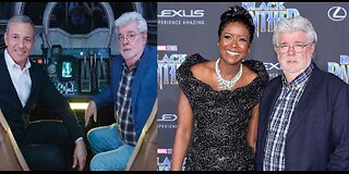 George Lucas Sides with Bob Iger & Disney Star Wars, NEWSFLASH His Wife Is A Race Hustler