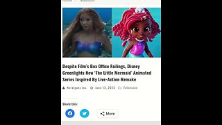 New Little Mermaid cartoon erases OG Ariel