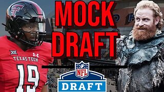 NFL Mock Draft 5.0! #nfl #nfldraft #onepride