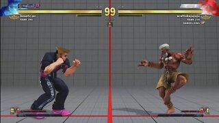 [SFV] Daigo Umehara (Guile) vs JUJUJU (Dhalsim) - Street Fighter V