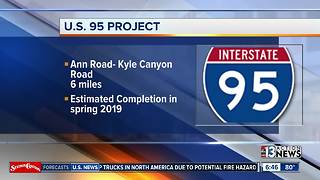 Durango Drive off-ramp at southbound US 95 will be closed for a month