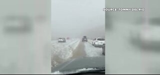 Crazy weather in parts of the southwest US today