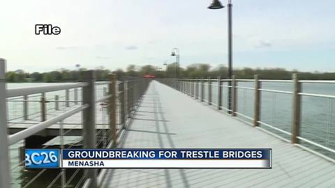 construction for trestle bridges begin