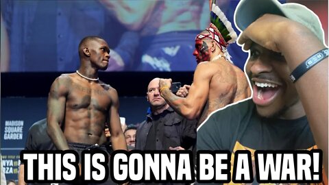 Israel Adesanya vs. Alex Pereira Final Face Off | UFC 281 Reaction