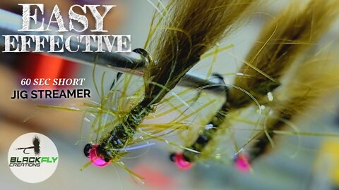 Fly Tying A Super Easy Jig Streamer That Rips Lip!