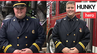 Morbidly obese firefighter opts for weight loss surgery and sheds 105lbs in three months