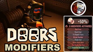 GETTING THE NOT FIVE STARS BADGE IN DOORS MODIFIERS | Roblox