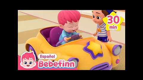 Juguemos a las Carreras de Autos🚗💨 | Canciones Infantiles | Bebefinn en español